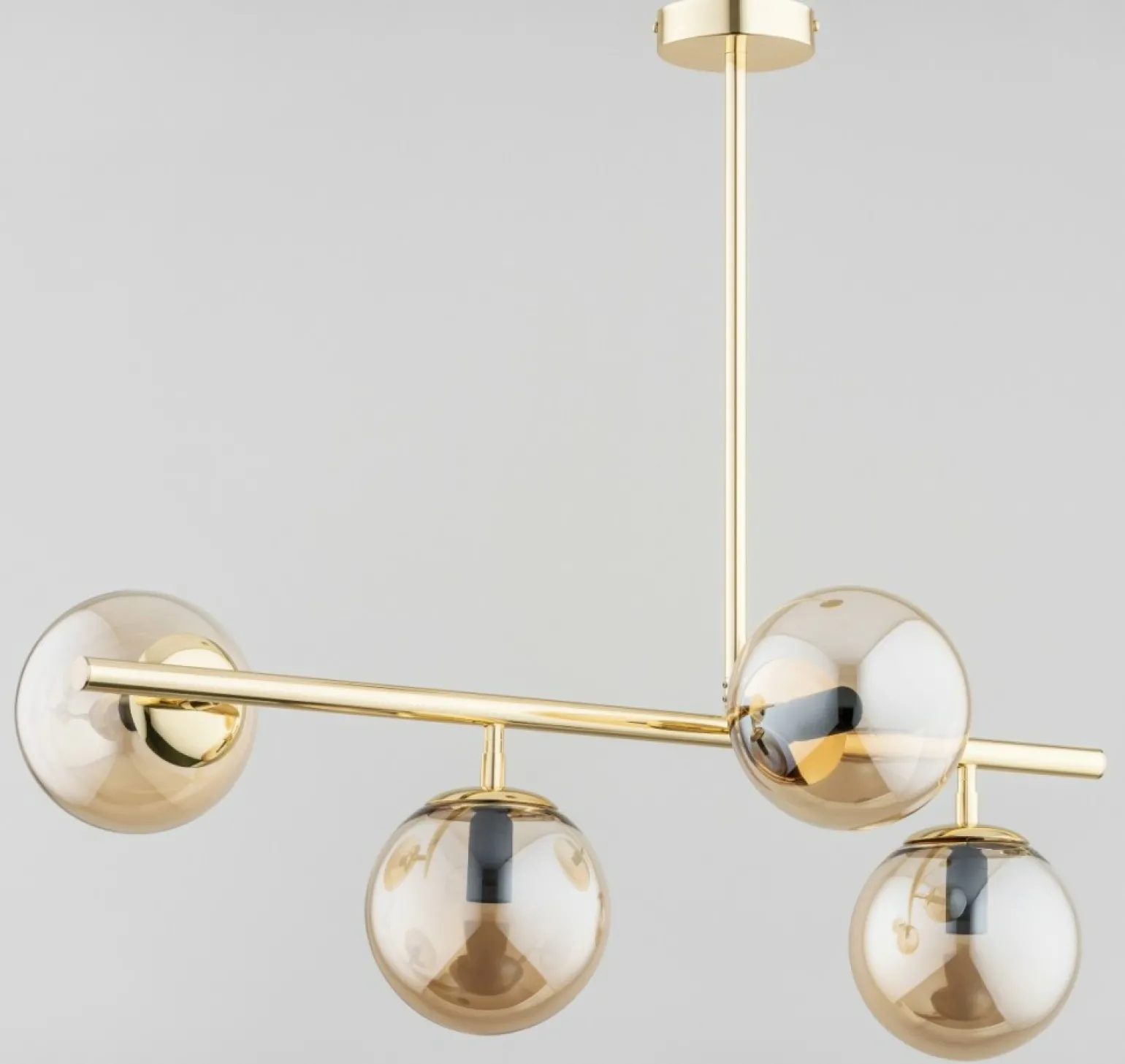 Shop Unikalna lampa sufitowa w złotym kolorze AL 63030 | Kaja Żyrandole Nowoczesne