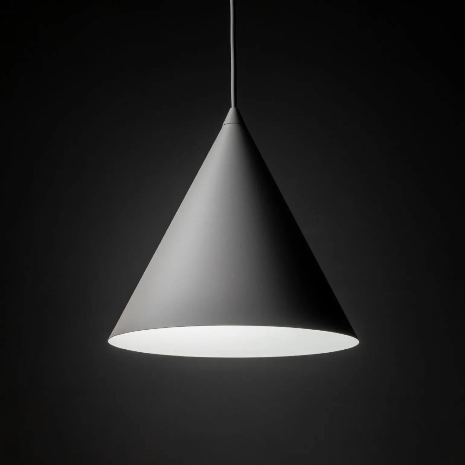 Online Uniwersalna, beżowa lampa wisząca ⌀25cm TK 6631 CONO | Kaja Żyrandole Nowoczesne