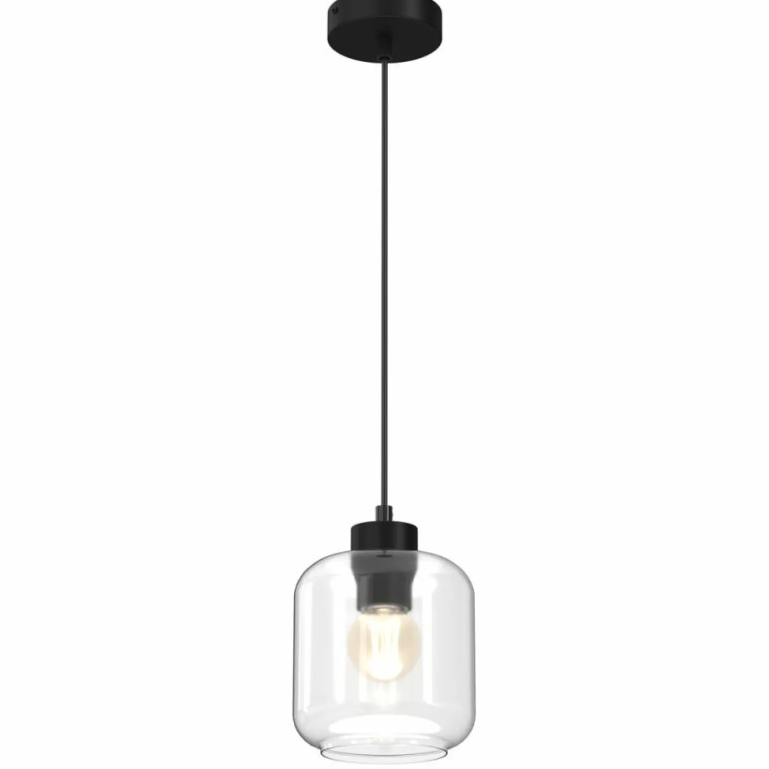 Best Uniwersalna lampa wisząca, klosz typu słoik MLP8367 SOMBRA | Kaja Żyrandole Nowoczesne