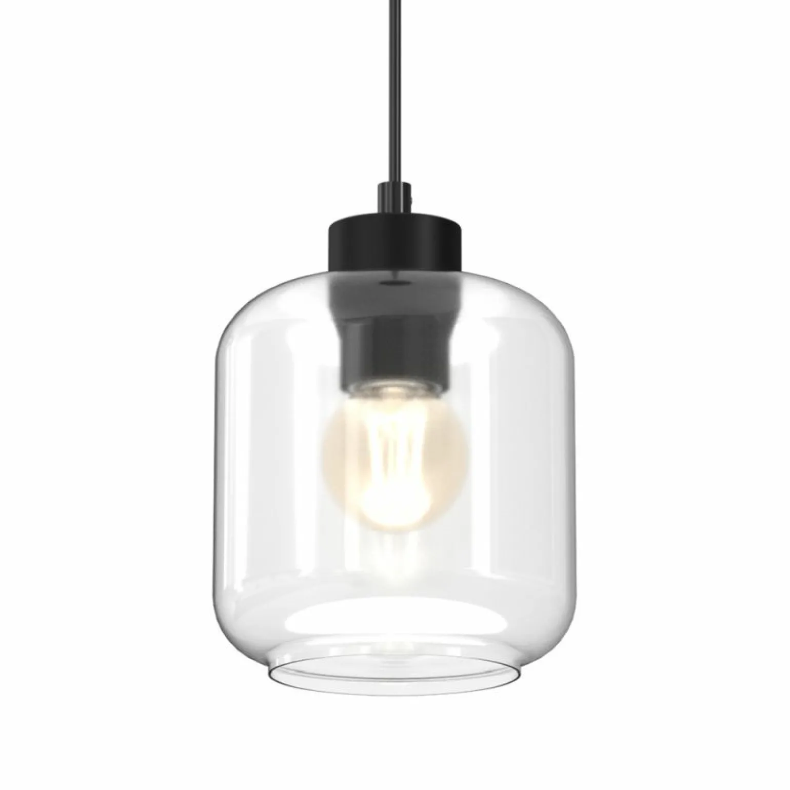 Best Uniwersalna lampa wisząca, klosz typu słoik MLP8367 SOMBRA | Kaja Żyrandole Nowoczesne