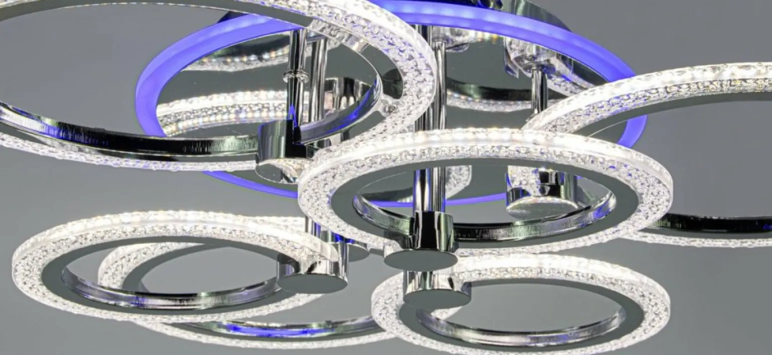 Cheap Wyjątkowa lampa sufitowa, oświetlenie ledowe DRS2032/6 z serii RING Żyrandole Nowoczesne