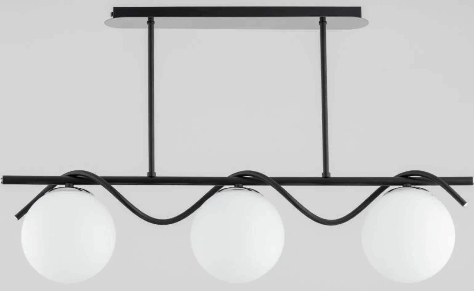 Shop Wyjątkowa, złota lampa wisząca z kulistymi kloszami AL 63090 | Kaja Żyrandole Nowoczesne
