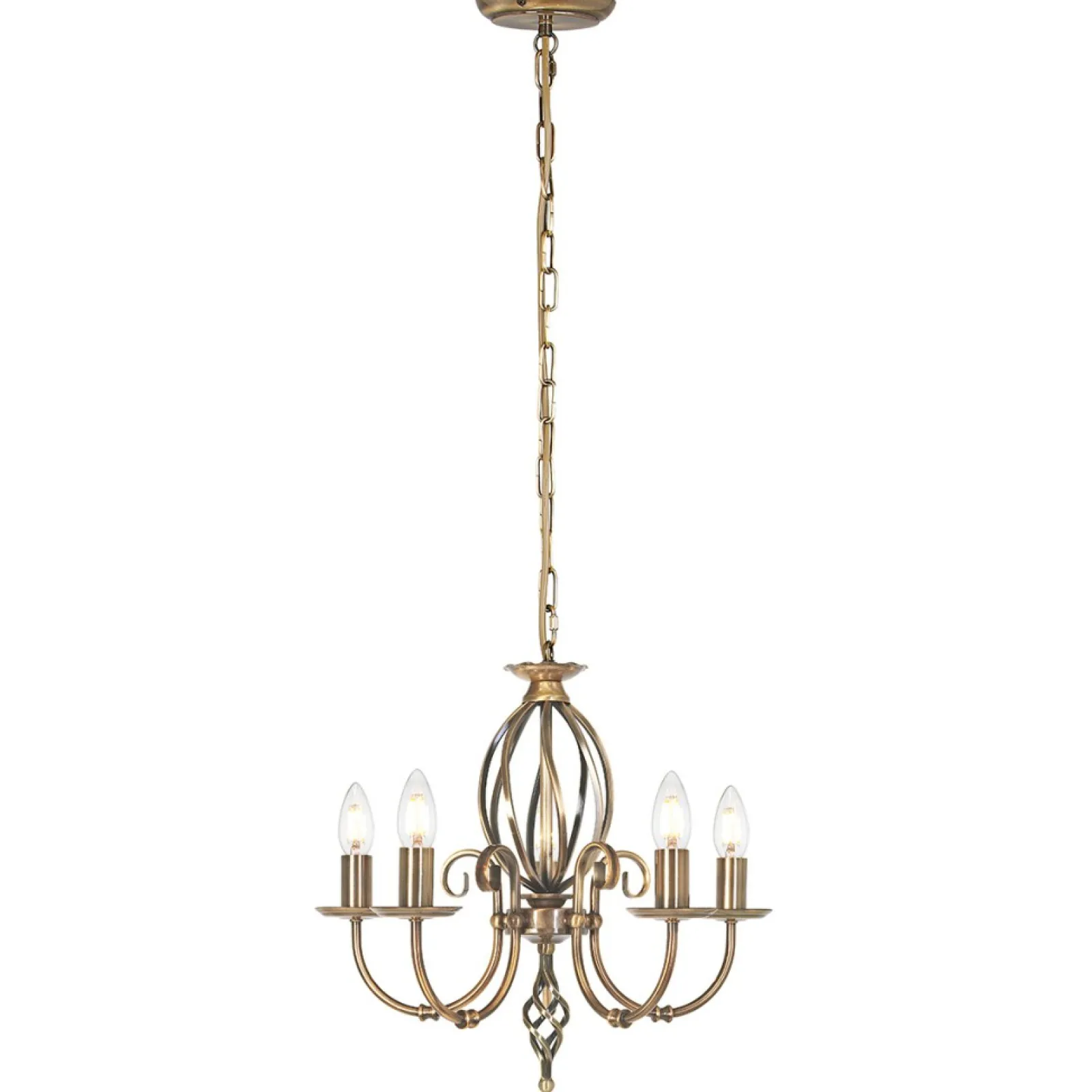 Sklep Kaja Wyszukana lampa wisząca, pałacowa ART5-AGD-BRASS z serii ARTISAN* Randole Tradycyjne