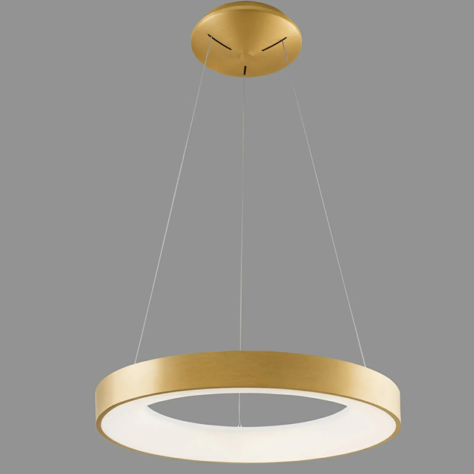 Cheap Żyrandol złota obręcz LED ⌀48cm 5304-840RP-GD-3 GIULIA | Kaja Żyrandole Nowoczesne