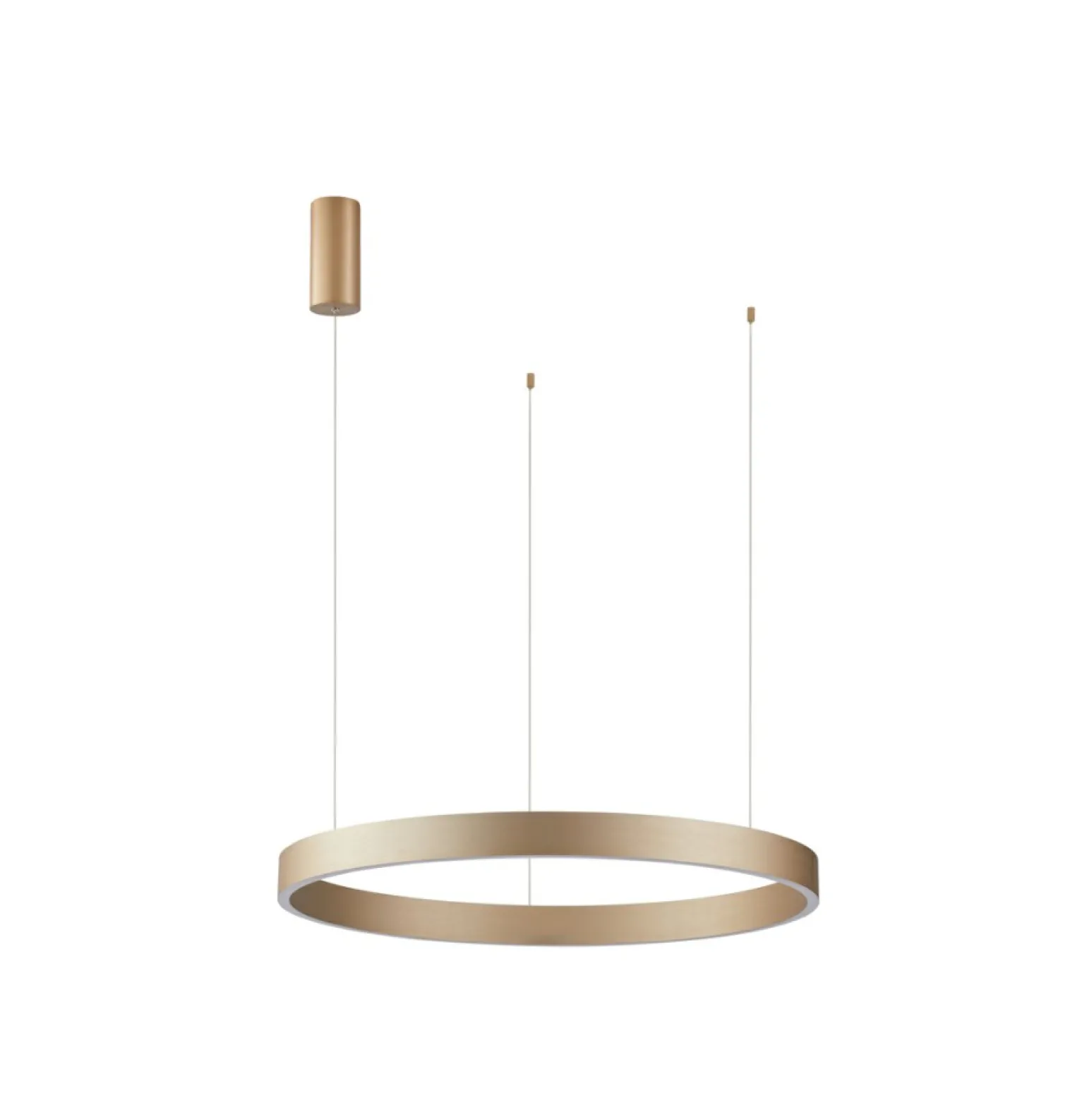 Best Sale Złota lampa ⌀60 PND-56215D-060RPP-GD-3KS4K-TRDIMM BRASCO UP DOWN | Kaja Żyrandole Nowoczesne