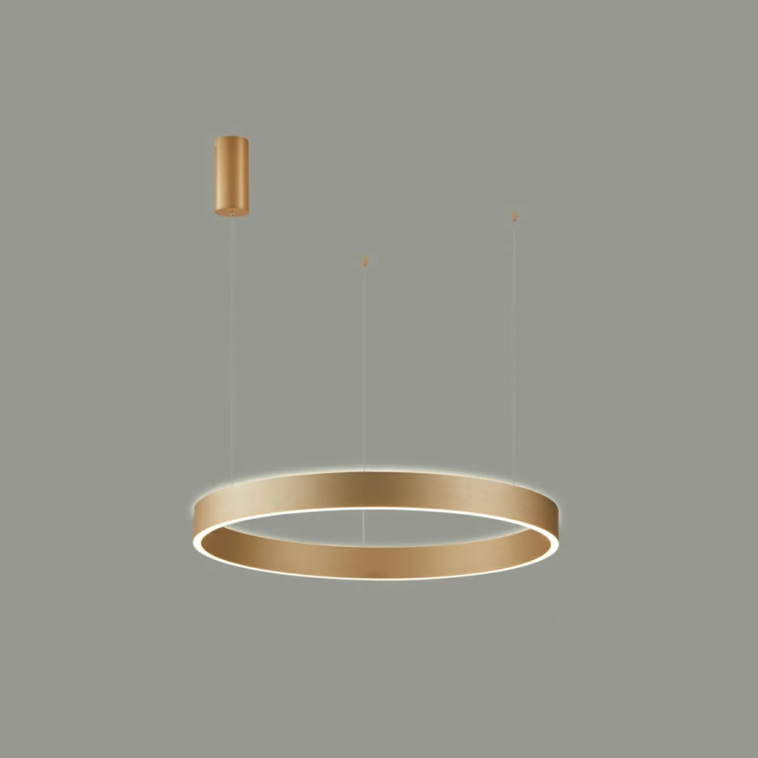 Best Sale Złota lampa ⌀60 PND-56215D-060RPP-GD-3KS4K-TRDIMM BRASCO UP DOWN | Kaja Żyrandole Nowoczesne