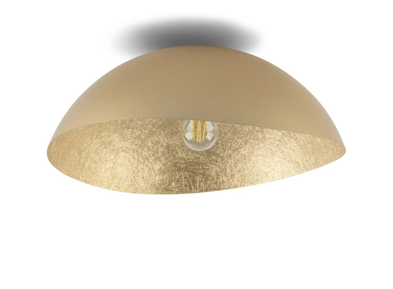 Cheap Złota lampa sufitowa, nowoczesny plafon SIG 40589 z serii SOLARIS Żyrandole Nowoczesne