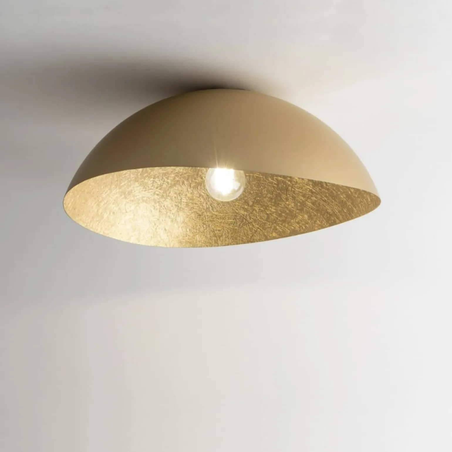 Cheap Złota lampa sufitowa, nowoczesny plafon SIG 40589 z serii SOLARIS Żyrandole Nowoczesne