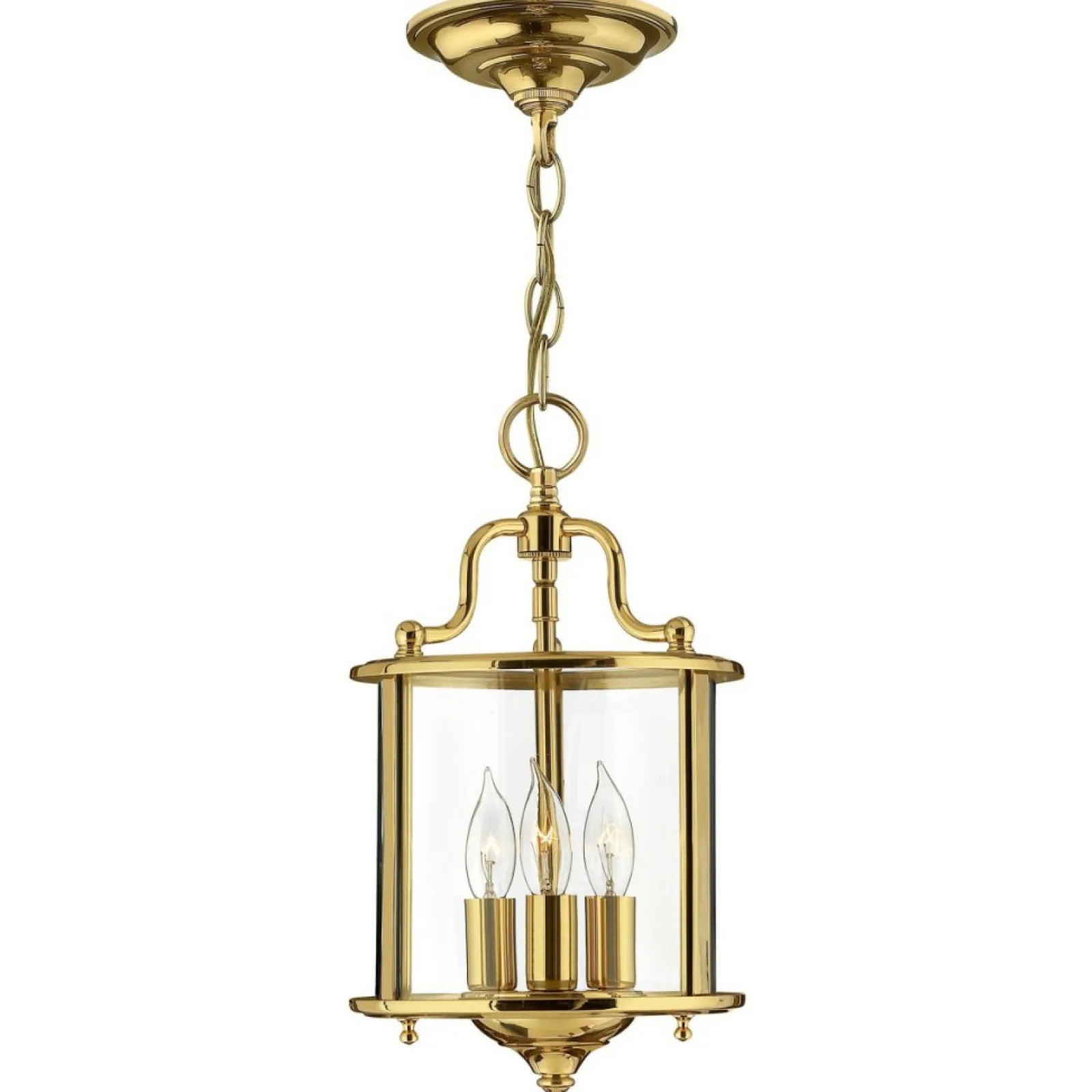 Sklep Kaja Złota lampa wisząca, efektowna HK-GENTRY-P-S-PB z serii GENTRY* Randole Tradycyjne