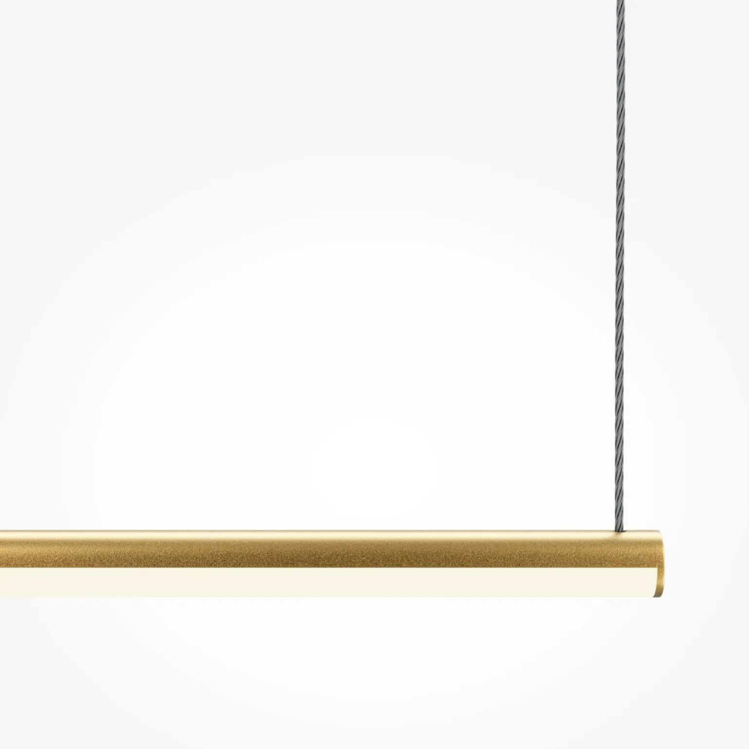 Clearance Złota lampa wisząca, LED o mocy 16W MOD246PL-L24BSK z serii HALO Żyrandole Nowoczesne