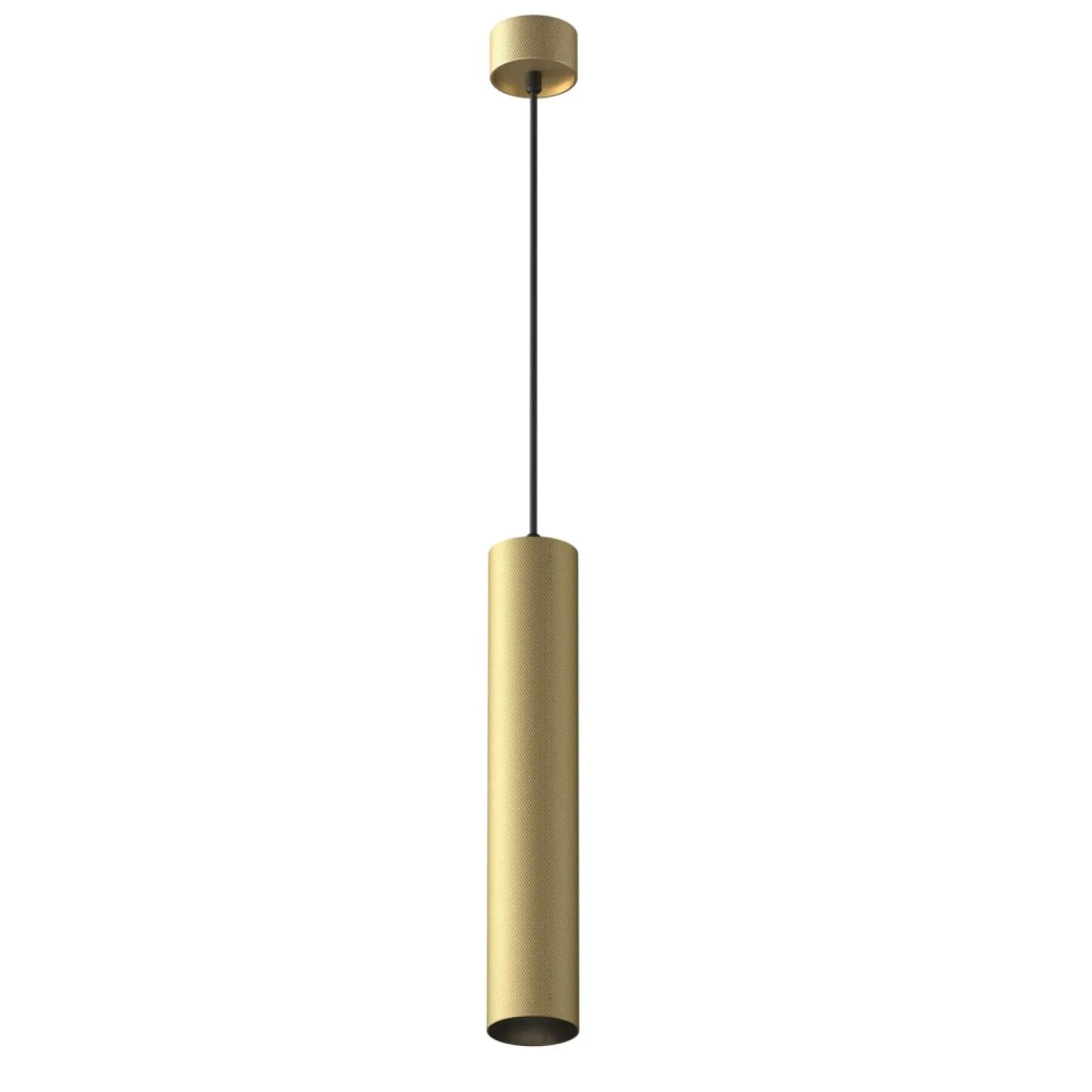 Hot Złota lampa wisząca, tuba na GU10 P082PL-GU10-MG z serii ARTISAN Żyrandole Nowoczesne