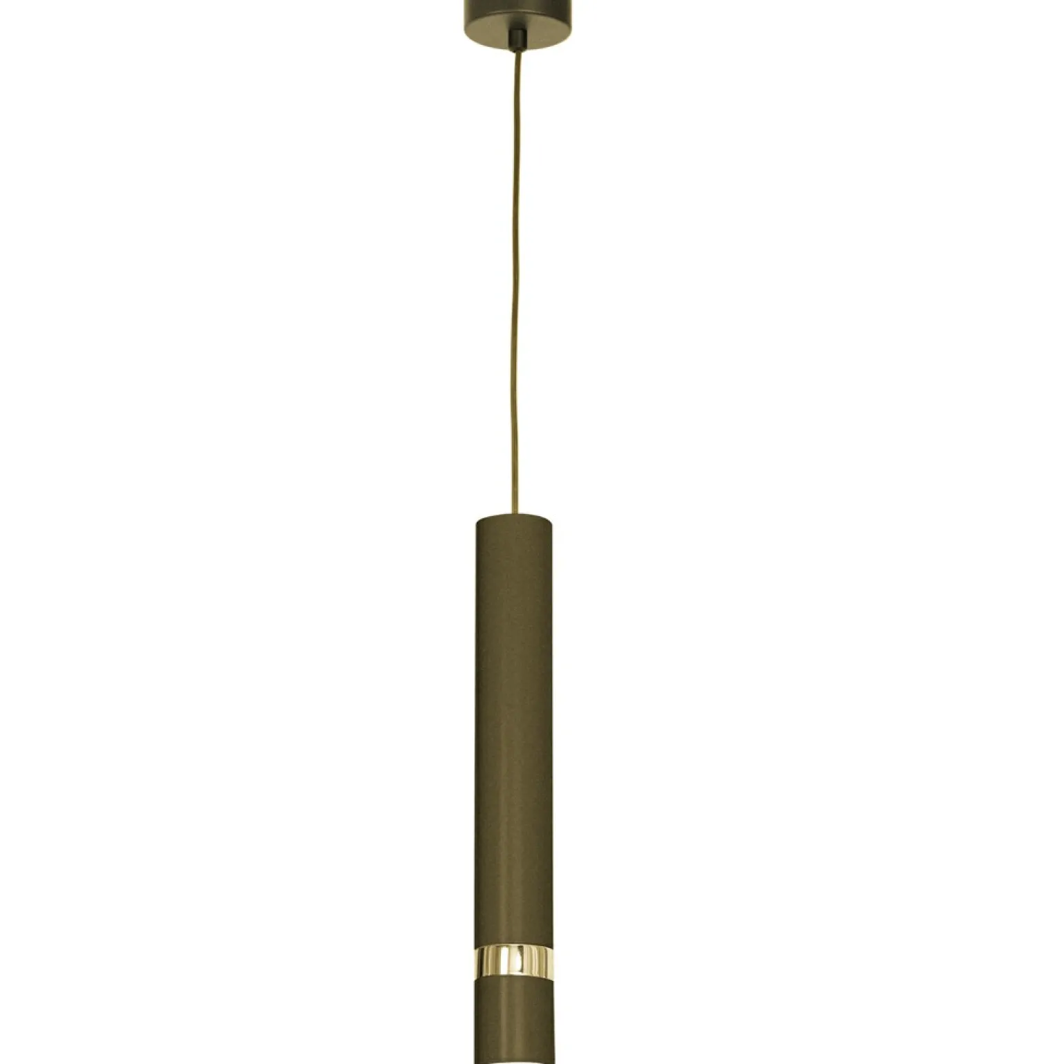 Best Sale Złota lampa wisząca w kształcie tuby LX 9506 RENO | Kaja Oświetlenie Żyrandole Nowoczesne