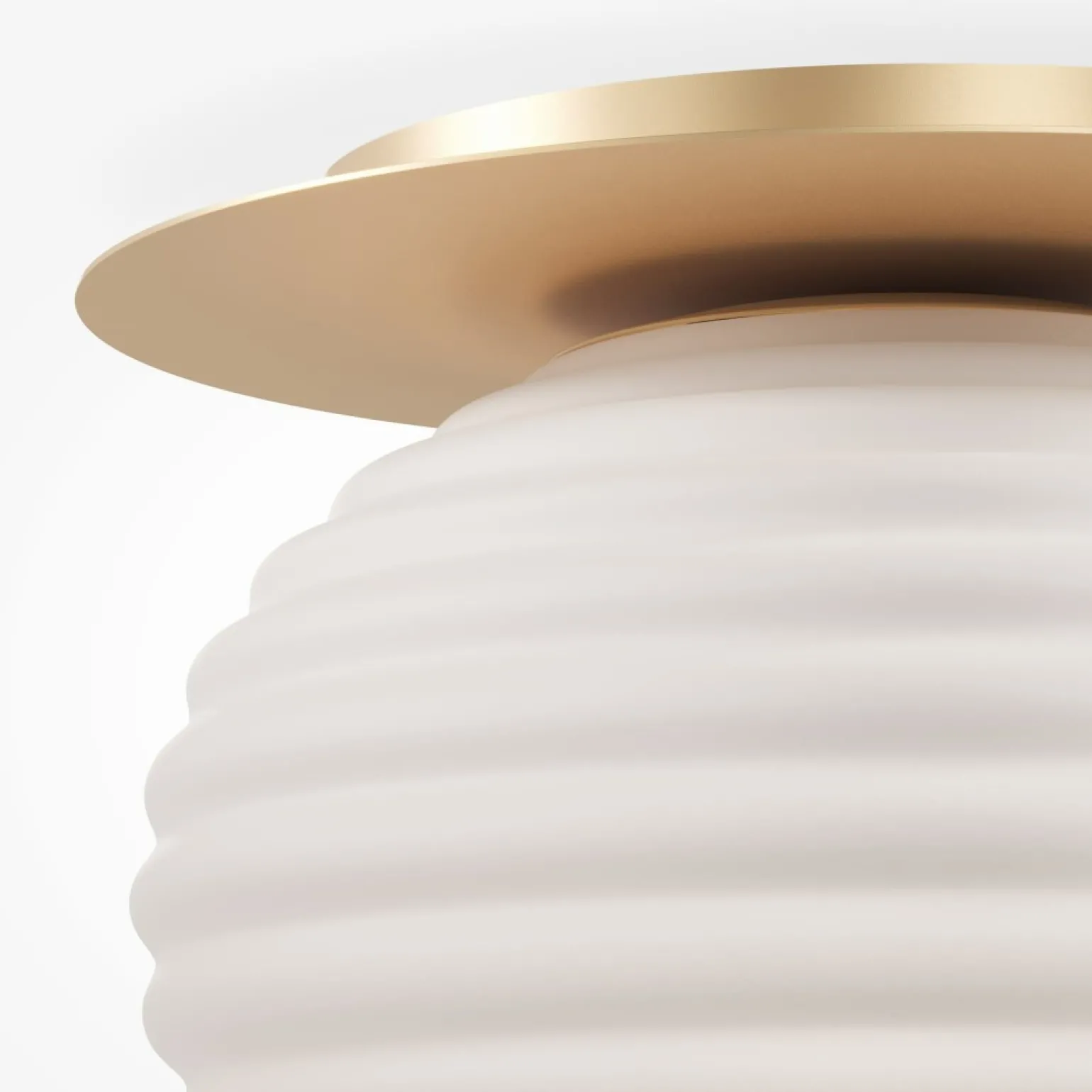 Flash Sale Złoto-biała lampa sufitowa z dużym gwintem MOD268CL-01G z serii REELS Żyrandole Nowoczesne