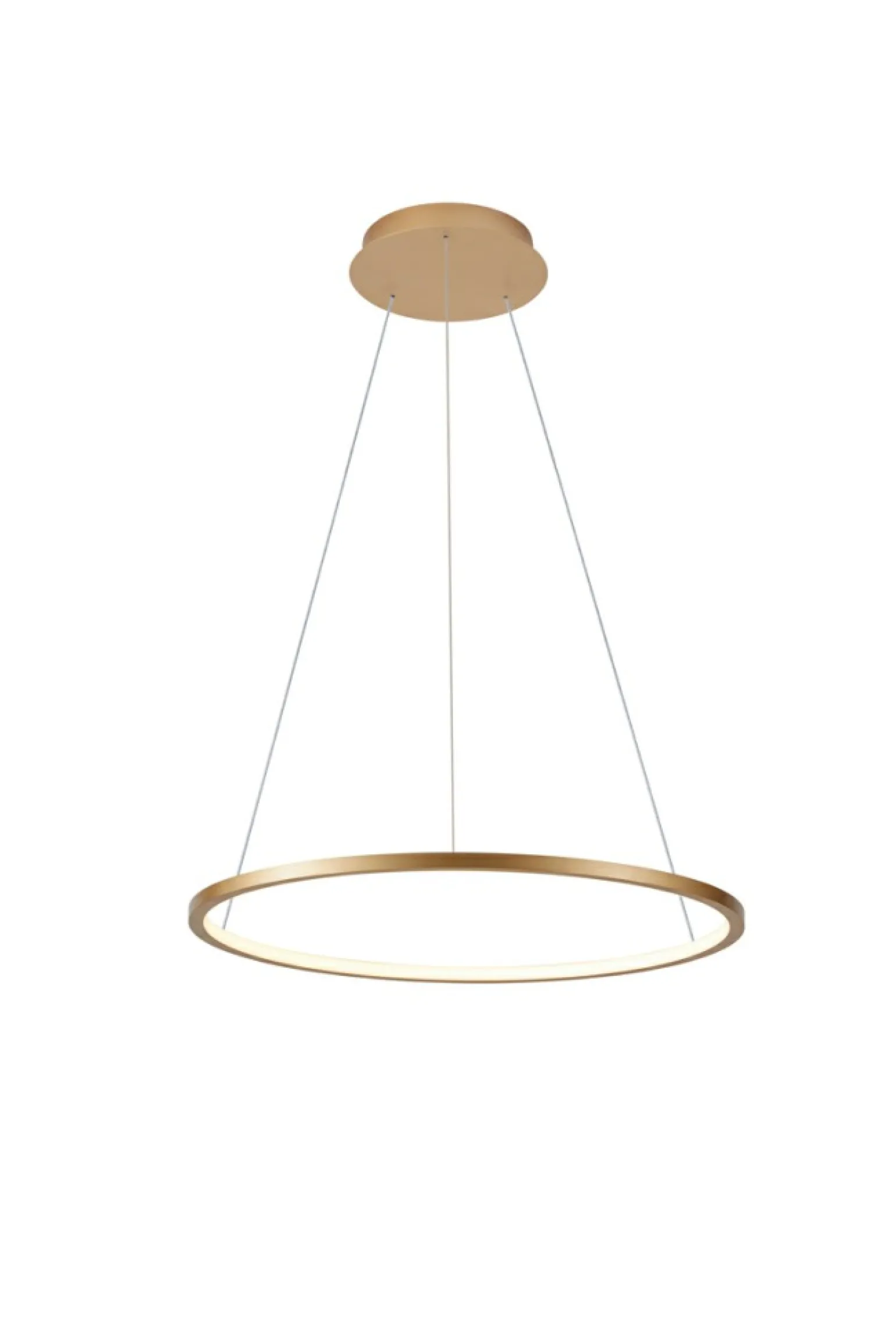 Discount Złoty żyrandol LED ⌀100 PND-56135B-100RPC-GD-3KS4K-TRDIMM VINOLA | Kaja Żyrandole Nowoczesne